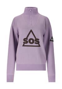 SOS - Pullover Tignes mit hochabschließendem Kragen - 1001A Black
