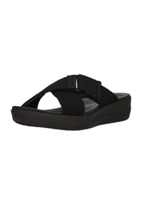 CLARKS® - Sandalen Arla Wave im superbequemen Slip-On-Design - 1001 Black