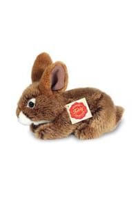 HERMANN Teddy COLLECTION® - Plüsch Kuscheltier Hase, 19 cm - braun