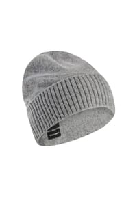 camel active - Beanie aus reiner Lammwolle - Dunkelbraun