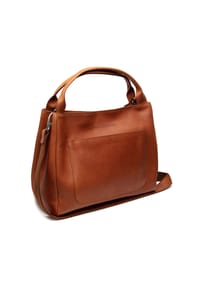 The Chesterfield Brand Fioline - Fioline Handtasche Leder 35 cm - black