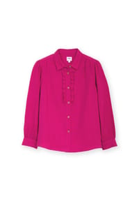 KITE - Damen Godmanstone Musselinstoff Bluse Bio-Baumwolle - pink