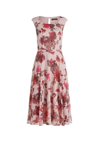 Vera Mont - Cocktailkleid, Knopfverschluss, für Damen - 1841 CREAM/RED