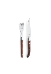 Amefa - 4-tlg. Steakbesteck Set Royal Steak - holz