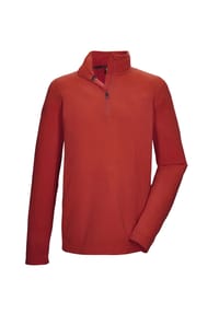 killtec® - Sweatshirt, Troyer, für Herren - 409 ROT
