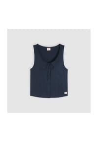 Levi's® - Top, Schleife, für Damen - 02 BLAU