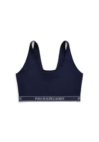 POLO RALPH LAUREN - Bustier Built Up Bralette - Polo Essentials - navy