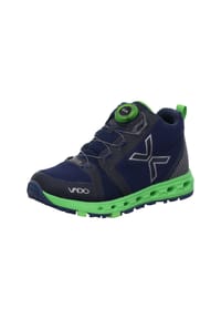 VADO - Lederimitat/Mesh Sneaker - Dunkelblau