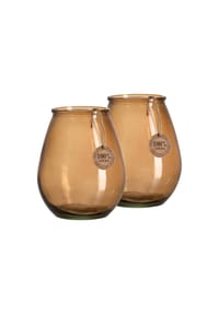 Ritzenhoff & Breker Windlichter Marokko 23,5 cm 2er Set braun - MAROKKO - braun