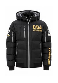 CIPO & BAXX® - Winterjacke CM233 mit Kapuze - BLACK