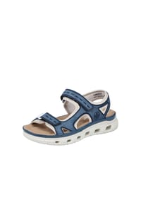 rieker - Trekkingsandalen, Klettverschluss, für Damen - ROYAL/PERLCREME