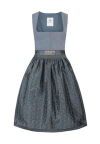 STOCKERPOINT - Dirndl, eckiger Ausschnitt, für Damen - RAUCHBLAU