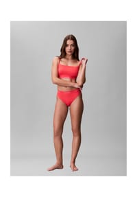 Calvin Klein - Bustier-Bikini-Oberteil, schmale Träger, für Damen - XKP PUNCH PINK