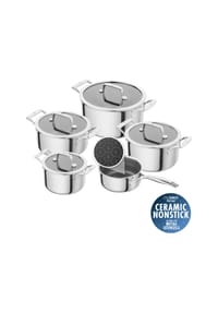ZWILLING Kochtopf-Set, 5-teilig - ZWILLING PEAK - SILBER