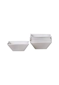 Ritzenhoff & Breker Beilagenschalen Melodie ø 14 cm 6er Set weiß - MELODIE - weiß