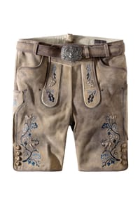 STOCKERPOINT - Trachtenlederhose Herbert - granit gespeckt