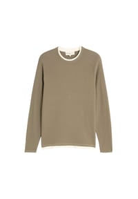 DENIM TOM TAILOR - Pullover, Baumwolle, für Herren - 15398 GREY MEL.