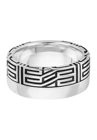 caї - Ring 925/- Sterling Silber - weiß