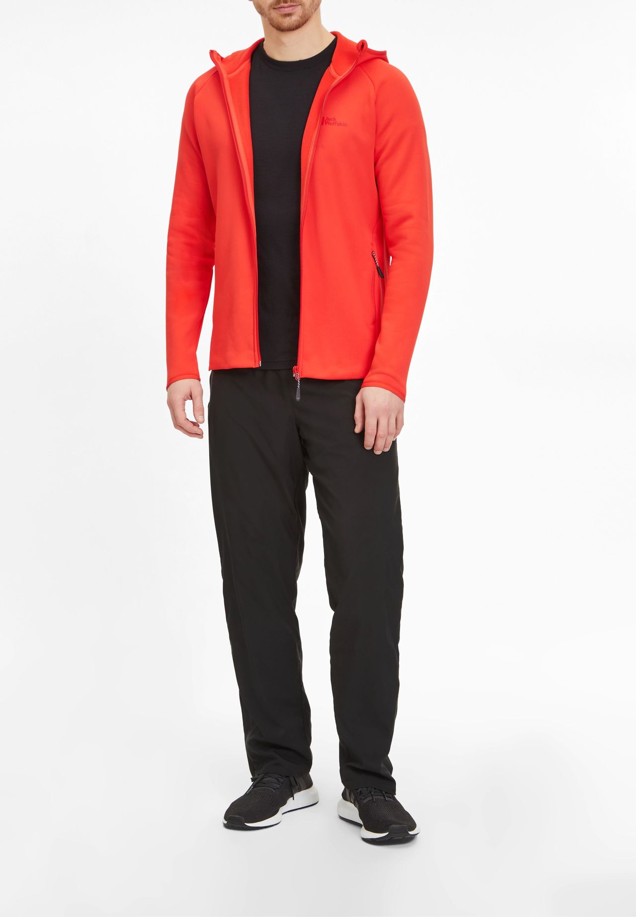 Jack Wolfskin Fleecejacke, Kapuze, uni, für Herren | GALERIA