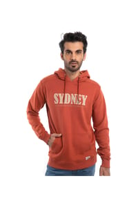 ROADSIGN® australia Herren Hoody Sydney mit Kordelzug und Kängurutasche, lässiger Sweater mit Frontprint Bild 1