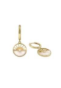 NOELANI - Damen Creolen, 925er Silber - GOLD