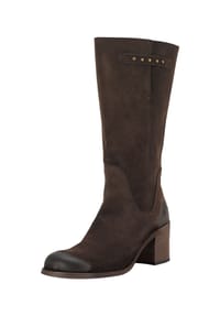 Felmini - Veloursleder Stiefel DORA - Dunkelbraun