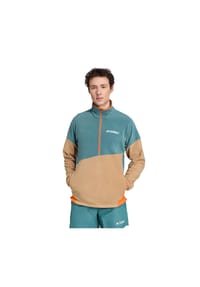 adidas - Terrex Pullover, Eingrifftaschen, feuchtigkeitsregulierend, für Herren - PRETEA/CARDBO/SEIM