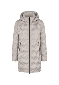 BARBARA LEBEK - Kurzmantel Stehkragen für Damen - 305 TAUPE