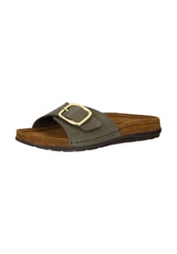 ROHDE - Leder Hausschuhe - Olive