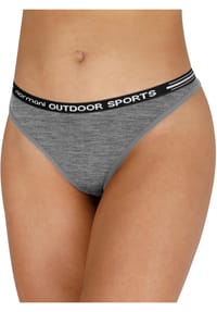normani® - Damen Merino Tanga Dubbo - Grau