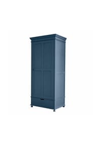 LOBERON - Kleiderschrank Westcombe blau - blau