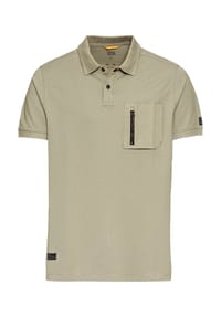 camel active - Poloshirt, Brusttasche, für Herren - 31 KHAKI