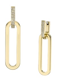 FOSSIL - JEWELRY Damen Ohrhänger, Edelstahl - GELBGOLD