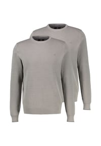 LERROS - Pullover 2er Pack Basic - Basalt grey