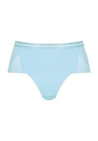 NATURANA - Clean Cut Panty, Mesh-Details, für Damen - 202 BLAU