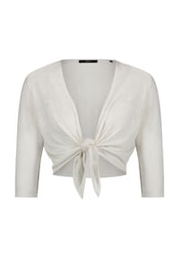 zero - Bolero-Jacke mit 3/4 Arm - Black Beauty
