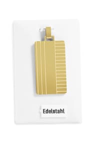 Adelia's Bold Style - Anhänger aus Edelstahl - gold