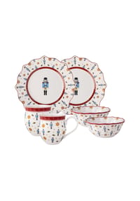 Villeroy & Boch Frühstücks-Set für 2 Nussknacker, 6tlg. Toy's Delight - Toy's Delight - bunt