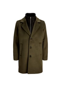 JACK & JONES - Mantel BLASTANFORD Übergangsmantel - grau