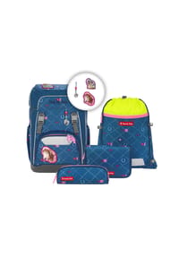 Step by Step® GIANT - Schulrucksack - BLAU HORSE LIMA