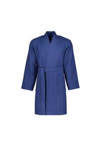VOSSEN® - Bademäntel unisex Kurzmantel Rom winternight - 4760 - blau