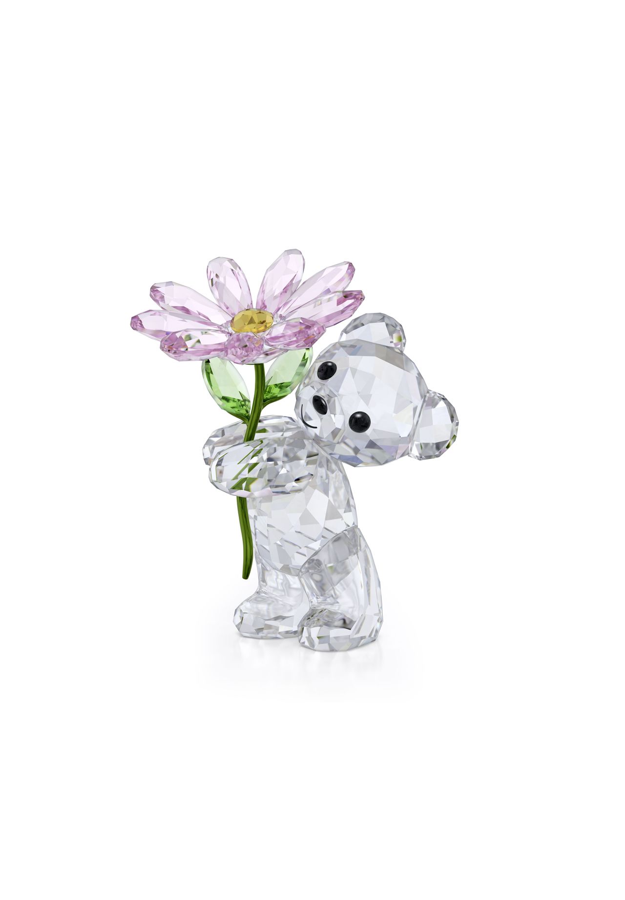 Swarovski Kris Bär Ein Gänseblümchen Für Dich Rosa  - Image 4