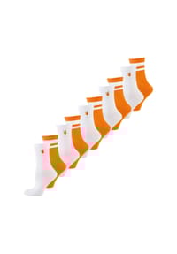 nur die - Freizeitsocken Statement Socken mit Stickerei - Mix Regenbogen