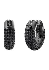SWAROVSKI - Damen Creolen "5620222" - SCHWARZ