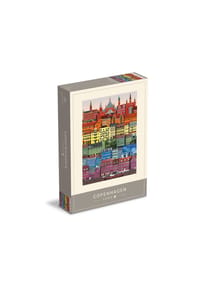 Martin Schwartz - Städtepuzzle Copenhagen Rainbow, Dänemark, 50 x 70 cm, 1000 Teile - 
