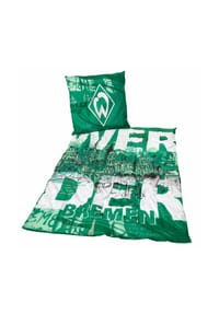 WERDER BREMEN - Bettwäsche - GRÜN-WEISS