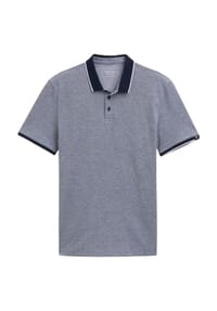 DENIM TOM TAILOR - Poloshirt, Baumwolle, für Herren - 22843 DARK BLUE T