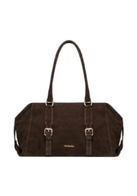 NeroGiardini - Veloursleder Taschen - Dunkelbraun