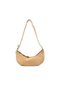 PATRIZIA PEPE - Schultertasche Leder 34 cm - bluish gray