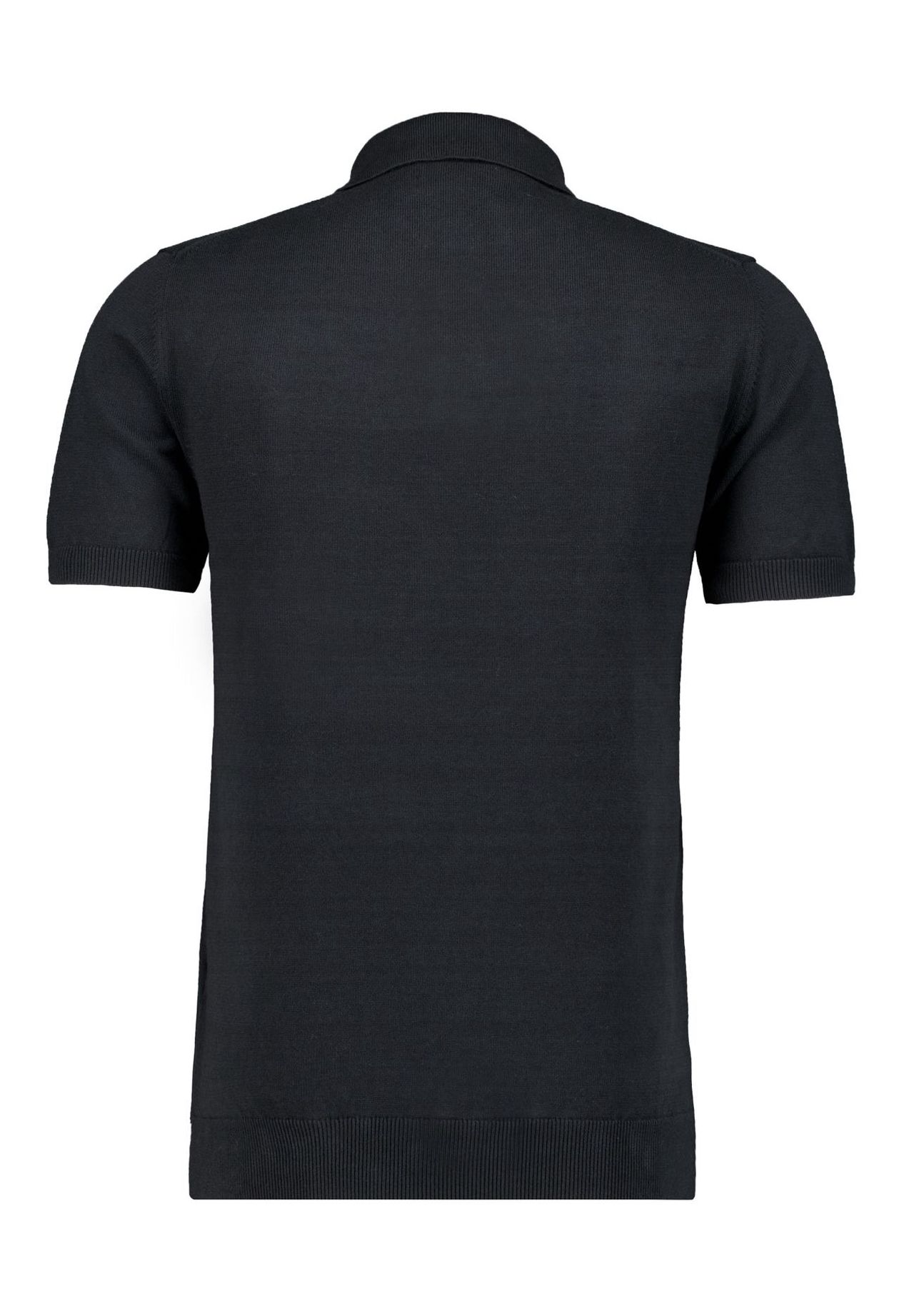 Ragman Polo Strick 1/2 Arm, 9 Schwarz, Xxxl, Schwarz, 3XL